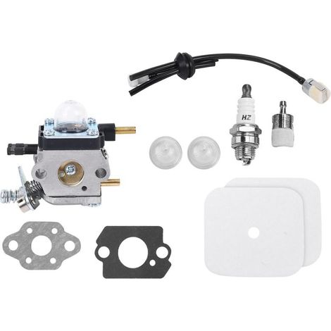 Kit de réparation de carburateur C1U-K54A (filtre à air et à carburant, joint) pour motoculteur Echo 2 temps Mantis 7222, 7222E, 7222M, 7225, 7230, 7234, 7240, 7920 et 7924 (1/4)