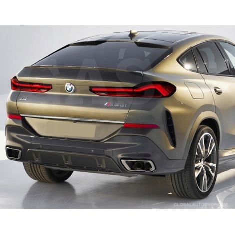 BMW X6 (F96, G06) 2019+ CHROM-Zierleiste für den Kofferraumdeckel