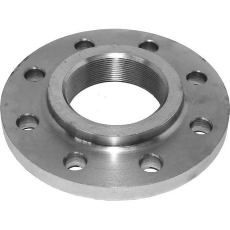 Gewindeflansch DN80 PN10/16 verzinkt Flansch mit Innengewinde 3 nach DIN2566 THTH010147