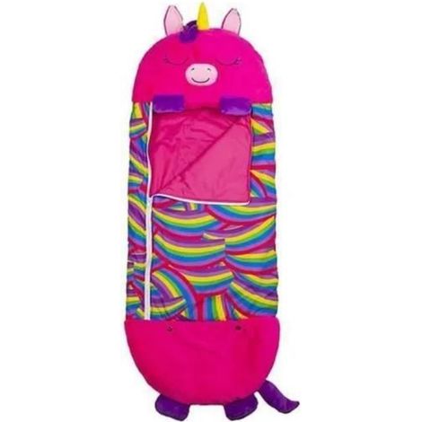 Mignon Sac de Couchage Enfant Duvet Enfant avec Oreiller 13750cm pour Happy Nappers Rose Rouge (1/3)