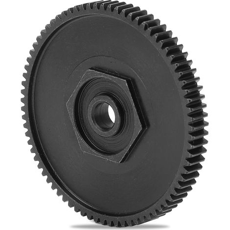 Pignon de réduction en acier RC 77T pour véhicule tout-terrain RC désert ZD Racing DBX 10 1/10 - Pièces de mise à niveau pour voiture RC (1/5)