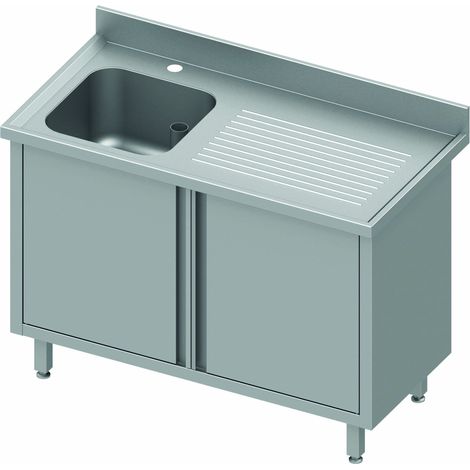 Plonge Inox Professionnelle - Porte Battante - Gamme 700 - Stalgast (1/4)