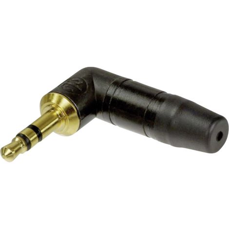 Neutrik NTP3RC-B Klinken-Steckverbinder 3.5 mm Stecker, gewinkelt Polzahl: 3 Stereo Schwarz 1 St.