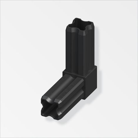 congiunzione per angoli da 23.5 mm - nero.