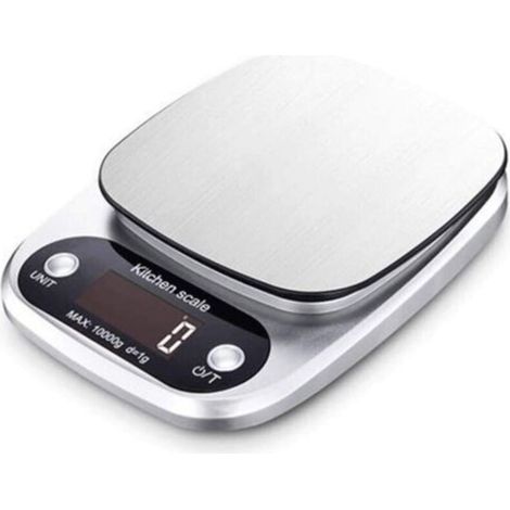 Balance Alimentaire Wlectronic Mini Balance électronique numérique en Acier Inoxydable Pesage Portable Cuisine Haute précision 0,1 g Cuisson Domestique (Taille : 10 kg/1 g) (1/5)