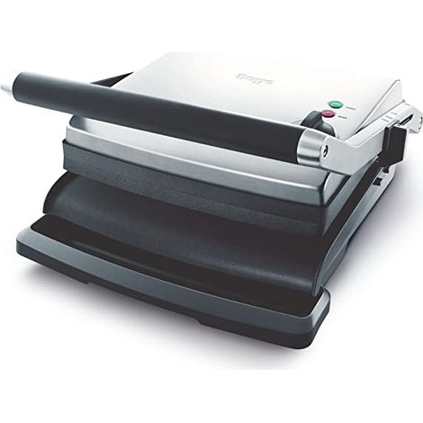 Sage The Adjusta Grill & Press Argento 2200W