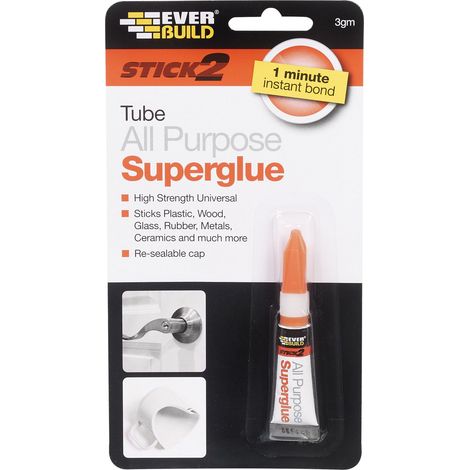 Stick 2 All Purpose Superglue Tube (1/2)