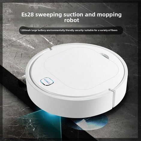 Aspirateur robot, machine de nettoyage ménager paresseuse, aspirateur entièrement automatique, petit appareil électroménager (1/3)