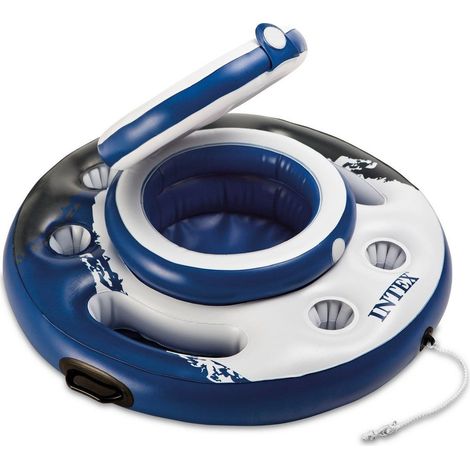 Frigorífico flotante grande para piscina de 89 cm de diámetro INTEX 56822
