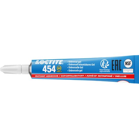Gel Multi-Usages Loctite 454 Tube 20g (1/2)