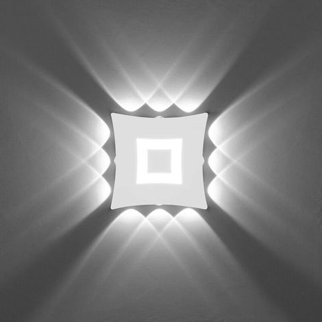 18W Moderne Lampe Murale LED Applique Murale Imperméable IP65 Aluminium Lampe de Mur LED Intérieur Extérieur pour Salon Chambre à Coucher Salle