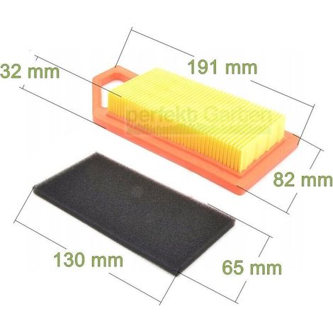 filtre à air pour Alpina AT3 AT4 AT5 AT7 BT 72 84 92 98 K 70 / 185503210 (1/3)