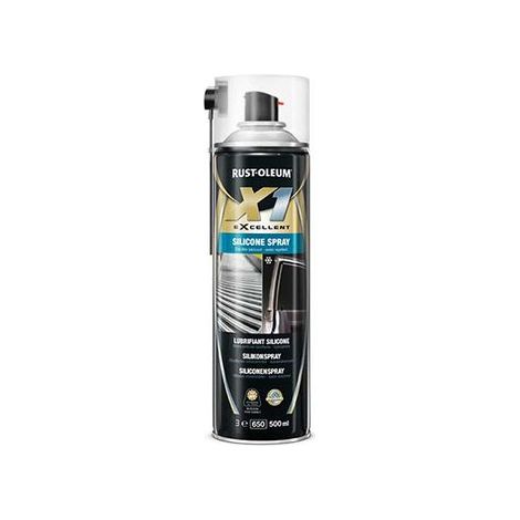 Rust-Oleum X1 Silikonspray 500ml, Trockenschmiermittel, Rostschutz (1/2)