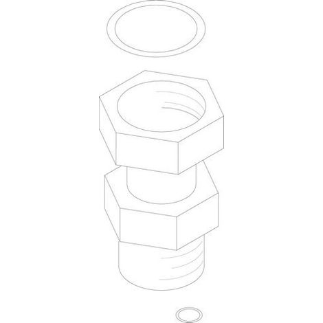 BOSCH Distanzstück 3/4 mit Dichtung, 7100436 (1/2)