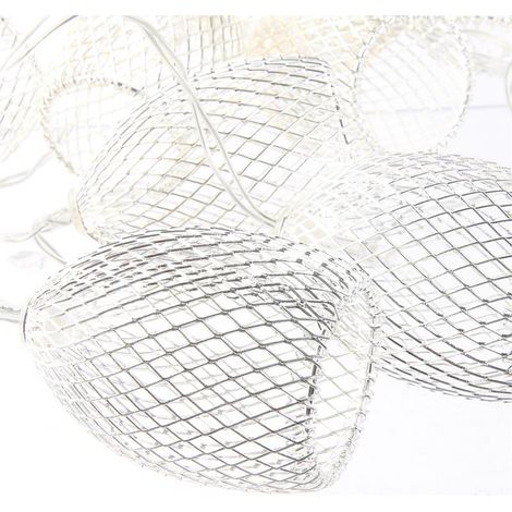 Guirlande lumineuse 10 cages argentées 1 (1/5)