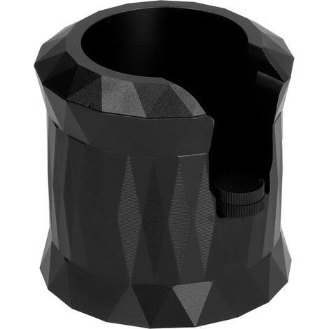 Support pour tasseur à café, porte-filtre en alliage d'aluminium, accessoire de rangement, noir mat