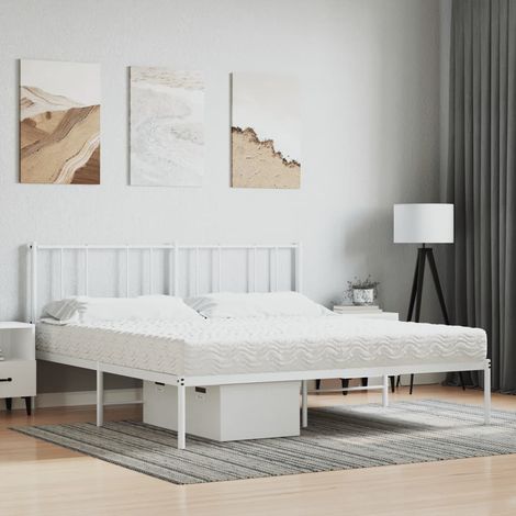 Matelas en mousse Matelas de lit blanc 160x200 cm dureté H2 H3 CFW66909 CFW777259 (1/5)