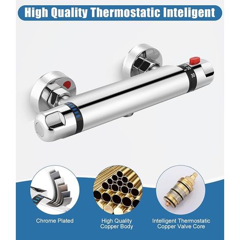 Thermostatic Shower Mixer Tap, Shower Mixer Tap, Shower Tap (1/2)