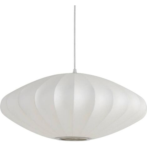 Light & Living - lampada a sospensione - Fay - bianco - tessile - (1/3)