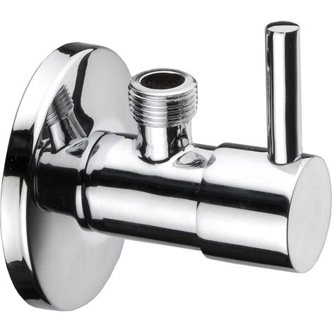 Cornat T317005 Robinet d'équerre rond 1/2'' Chromé (1/3)