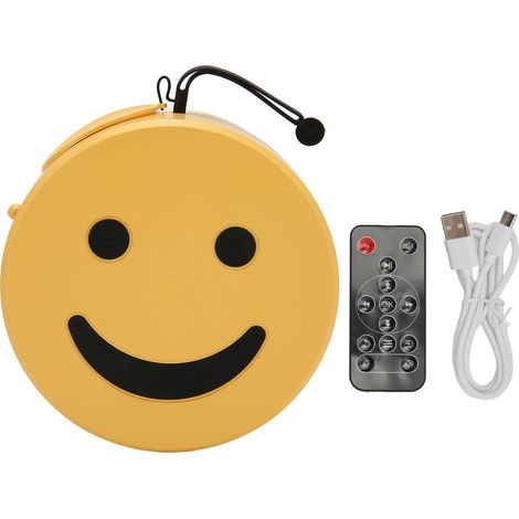 Vidéoprojecteur Portable 1080P HiFi Stéréo Mini avec Télécommande USB PC Smartphone iOS Android Jaune (1/5)