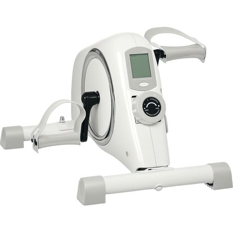 SPORTNOW Pedal Exerciser with Eight-Level Magnetic Resistance, White (1/5)