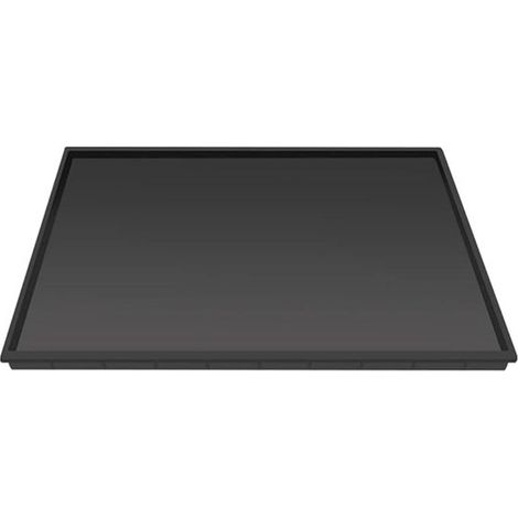 Tapis pour machine à café - 48 x 30 cm - Noir - Tapis en silicone pour machine à café - Accessoires pour machine à café (1/5)