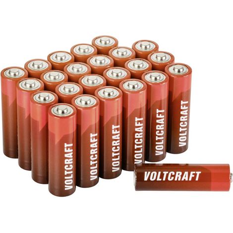 VOLTCRAFT Industrial LR6 Pile LR6 (AA) 3000 mAh 1.5 V 48 pc(s) (1/2)