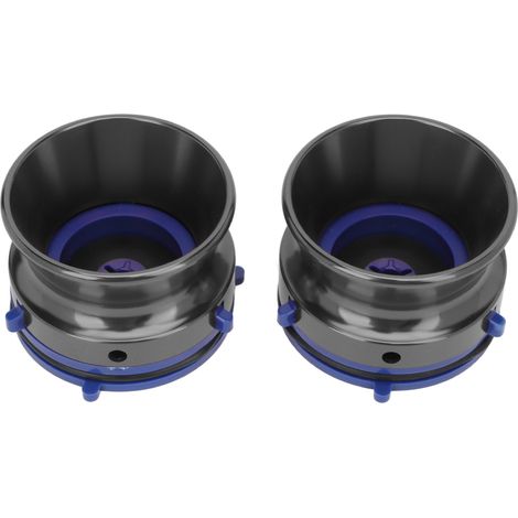 paire d'adaptateurs de moyeu NAB en alliage d'aluminium poli, dispositif de chargement universel, ouvre-boîte de 25,4 cm (10 pouces) pour Studer ReVox et Akai Gray (1/5)