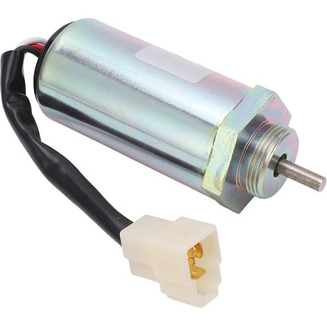 Électrovanne de carburant 12V pour pelle - Pièce détachée 897329‑5680 (1/5)