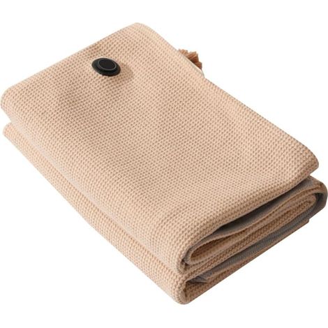 Couverture Chauffante USB, Écharpe 150 X 70cm Châle Chauffant sans Fil, avec 3 Réglages de Température, avec Fermeture Éclair pour la Maison, les Voyages et le Bureau (1/5)