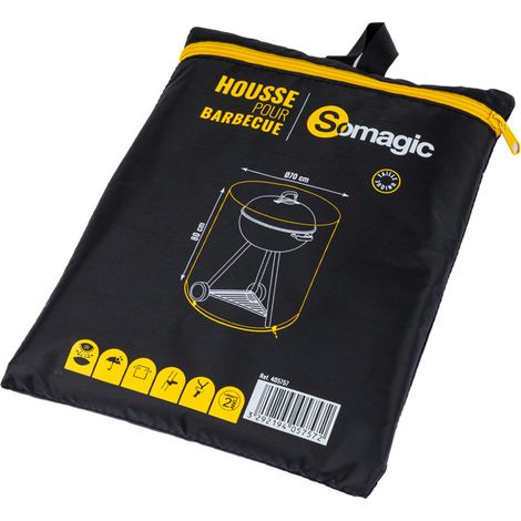 Coperchio Ø 70 x H 80 cm per barbecue rotondo