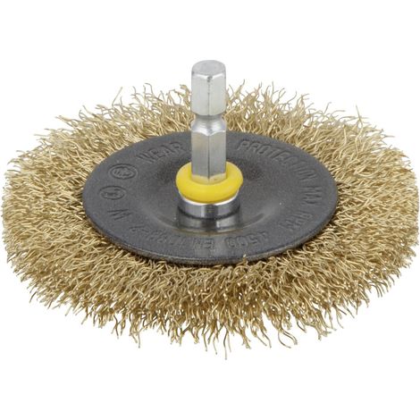 Wolfcraft Scheibenbürste Schaft-Ø 1/4" (6.3 mm) 2110000 1 St. (1/2)