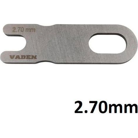 Lámina de compensador de espaciador de inyector Volvo 2,70 mm VAD130005015