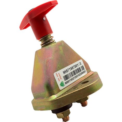 24V pure copper manual clamping switch for main power supply of large trucks 12V car battery power disconnect switch.