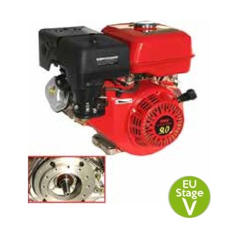 LAUNTOP KOMPLETT-MOTOR PETROL 4-Takt-ZYLINDERWACHSEN HORIZONTAL 270 ccm