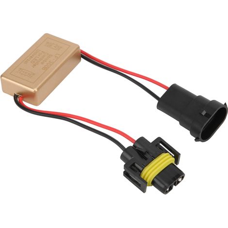 Boîtier de commande de clignotement continu stroboscopique, module de clignotement continu, douille H8 H9 H11 pour phare antibrouillard à LED (1/5)