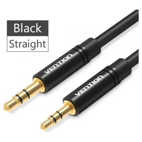 Cable Estéreo Vention BALBH/ Jack 3.5 Macho - Jack 2.5 Hembra/ 2m/ Negro