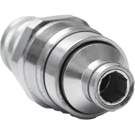 AT406475 Raccord rapide hydraulique, raccord rapide plat, compatible avec Bobcat T140, T180, T190, T200 47396761 V1311-77150 3736968 (1/5)