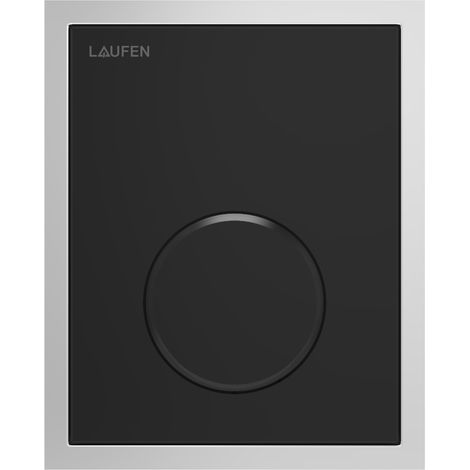 LAUFEN AU108 INEO plaque de commande, pour urinoir, verre, à (1/3)