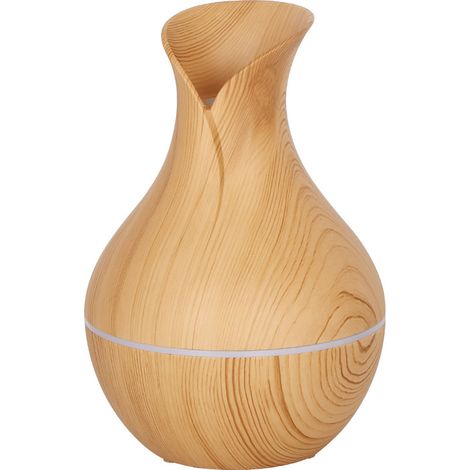 Diffuseur d'huiles essentielles d'aromathérapie 200 ml, diffuseur d'aromathérapie en grain de bois, humidificateur à brume fraîche pour la maison (1/5)
