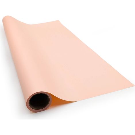 Blumenfolie – „Elegant“ Pfirsich – Rolle 58 cm x 10 m
