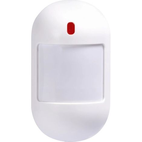 Détecteur infrarouge sans fil 433MHz Détecteur antivol Alarme Maison sans Fil sans Fil  détection de mouvement infrarouge du corps humain, alarme infrarouge enfichable (1/4)