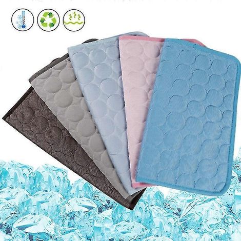 Tapis rafraîchissant pour animaux de compagnie, couverture rafraîchissante pour chiens et chats ROSE S 50-40 cm (1/4)