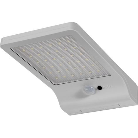 Osram LED-Außenleuchte Doorled Solar 19,2 cm kaltweiß silber