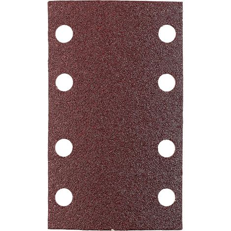 Schleifband 80 x 133 mm – Körnung 180 – Hochwertiges Korund – Klettverschluss – Für Holz und Metall (1/5)
