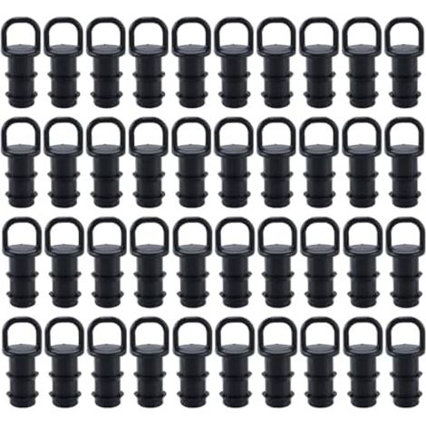 40 raccords d'irrigation Goutte à Goutte de 16 mm, Bouchons d'extrémité pour Tuyau d'irrigation Goutte à Goutte de 16 mm, pour Jardin, pelouse, Serre (1/5)