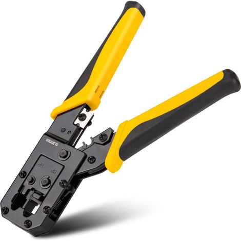 Pince à sertir RJ45, pince à sertir, couteau réseau, pince à dénuder pour câble réseau, pince à sertir pour câble blindé