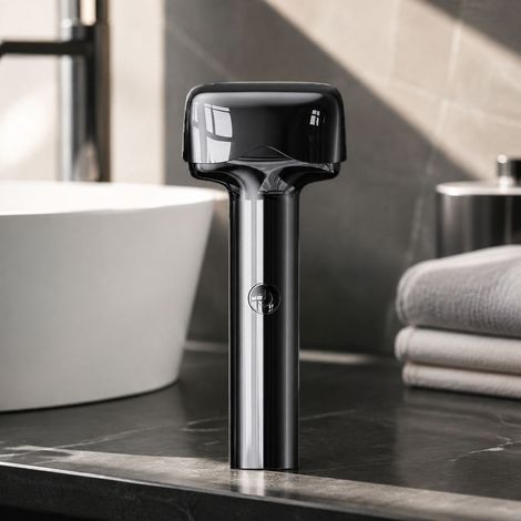 Rasoir électrique homme à tête magnétique, 3 lames en acier, étanche IPX6, recharge USB-C, silencieux, autonomie 60 min (1/5)