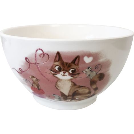 Bol en grès chat et souris 480 ml (1/2)